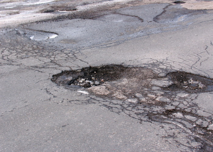Road crews working round clock to fill potholes