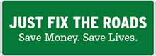 Latest Just Fix the Roads TV Ad