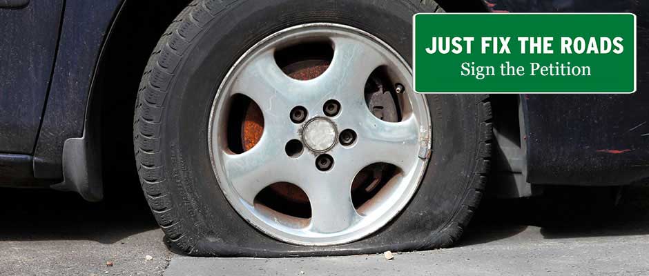 Sign the Petition to Fix Our Roads