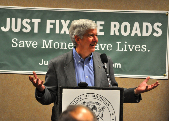 Videos: Fix The Roads event in Flint today